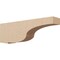 Ekena Millwork 5"W x 30"D x 10"H Thin Van Buren Rough Cedar Woodgrain TimberThane Corbel, Primed Tan CORUR05X30X10VANRCPR - alternate 1